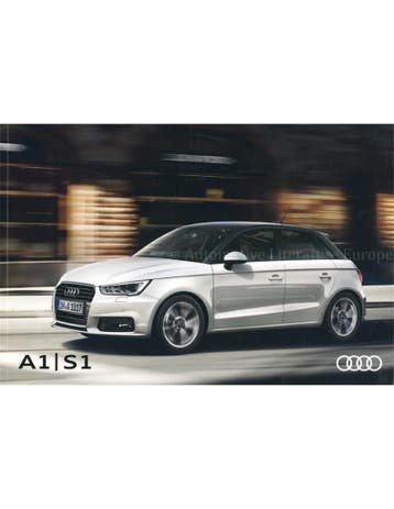 2016 AUDI A1/S1 BROCHURE DUITS, Ophalen of Verzenden