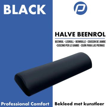 Beenrol Half Rond Kleur Zwart (Beenrollen), Verzenden, Overige typen