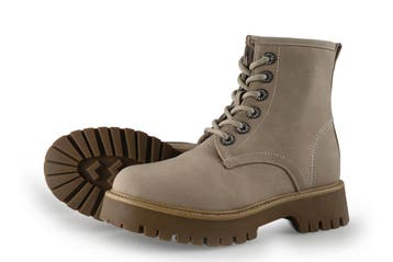 Studio London Veterboots in maat 37 Beige, Kleding | Dames, Verzenden, Overige typen, Zo goed als nieuw, Studio London
