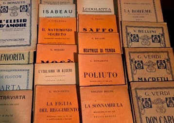 Themacollectie - Opera-libretti eind 19e eeuw - begin 20e, Antiek en Kunst