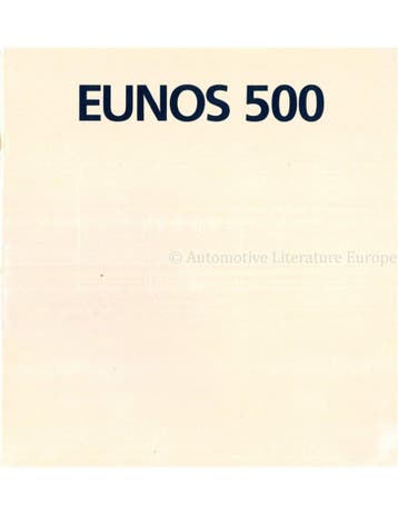 1994 MAZDA EUNOS 500 BROCHURE ENGELS, Nieuw
