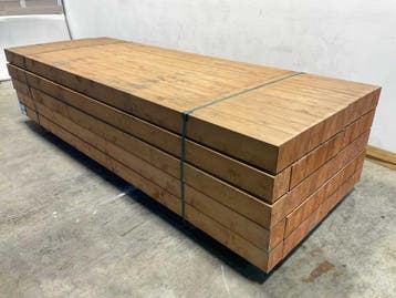 Veiling - 10x Redvision paal geschaafd verlijmd  300x12x12 c, Tuin en Terras, Nieuw