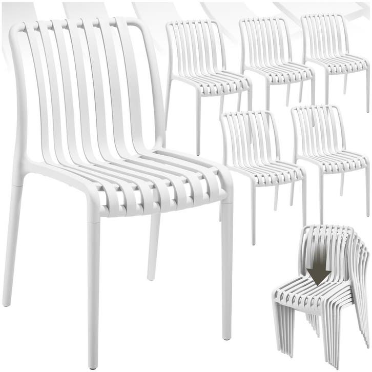 Tuinstoelen Alcudia, weerbestendig, stapelbaar, Tuin en Terras, Overige Tuin en Terras, Verzenden