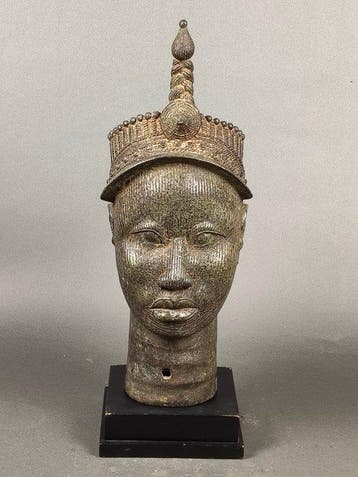 prachtig koninklijk hoofd - bini /edo - Nigeria (Zonder