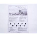 1:700 Schaal Bismarck Slagschip - Bouwkit Plastic Duits, Verzenden, Nieuw