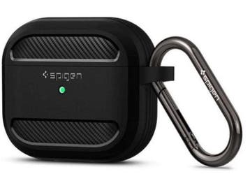 Veiling - Spigen Rugged Armor Apple AirPods 3 Hoesje, Gebruikt