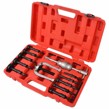 vidaXL Lager trekker set 16-delig, Bricolage & Construction, Verzenden