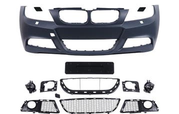 Carnamics Voorbumper | BMW 3-serie 08-12 4-d (E90 LCI) / 3-s, Verzenden, Nieuw