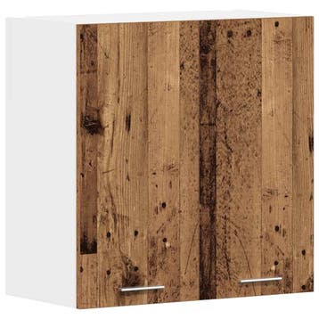 vidaXL Keukenbovenkast Lyon 60x31x60 cm bewerkt hout oud, Huis en Inrichting, Verzenden, Nieuw