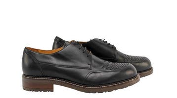 TESTONI - 8 UK - 42 IT - Camogli Derby Shoes Antique Calf