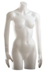 *TIP*  Plastic collection torso 3/4 model dame wit X2220-01, Ophalen of Verzenden