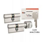 Iseo f9 Skg***(knop)cilinders met propety card in alle maten, Doe-het-zelf en Bouw, Verzenden, Nieuw, Koper of Messing, Slot