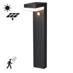 Buiten solar Lantaarn 6W IP44 zwart | 2700K - Warm wit -, Verzenden, Nieuw, Zonne-energie, Led