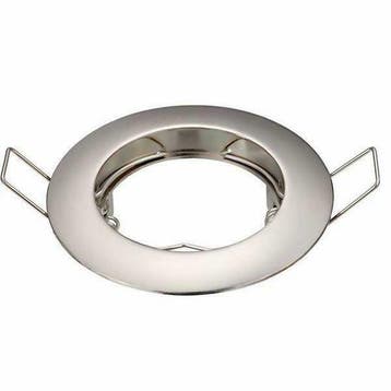 Inbouwspot zilver - mat chroom - behuizing rond, Ophalen of Verzenden