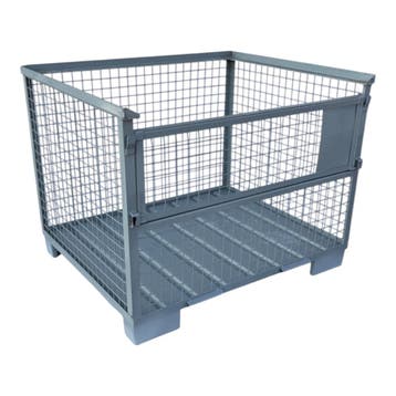 Gitterbox GB016A XL stalen bodem nieuw 1240 x 1035 x 970 mm, Doe-het-zelf en Bouw, Nieuw, 100 cm of meer, 60 cm of meer, 50 cm of meer