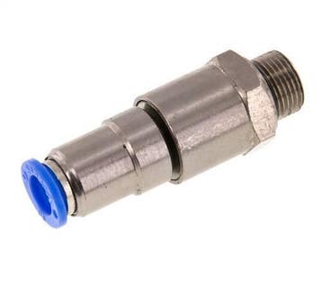 10mm & G3/8 Quick Swivel Joint Push-In-Male Threads Laiton, Verzenden, Nieuw