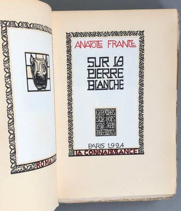 Anatole France / Jean Kefalinos [illustrateur] - Sur la