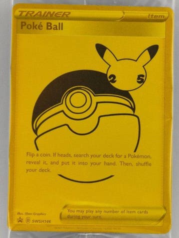 Pokémon Card 25th Celebrations - Poke Ball - SWSH146 -