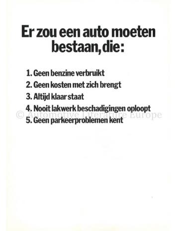 1976 FIAT 126 BROCHURE NEDERLANDS, Ophalen of Verzenden