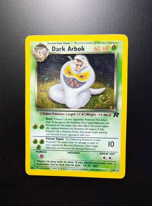Pokémon - 5 Card - Dark Jolteon - Dark Vaporeon - Dark, Hobby en Vrije tijd, Verzamelkaartspellen | Pokémon