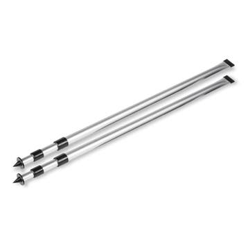 Dometic Deluxe Rear Upright Pole Set Aluminium - Zilver, Ophalen of Verzenden