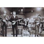 Wandbord Concert Bord - The Beatles Live In Concert On TV, Poster, Artwork of Schilderij