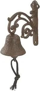 Dehner nostalgische bel, ca. 18,5 x 7,5 x 15 cm, gietijze..., Ophalen of Verzenden, Nieuw
