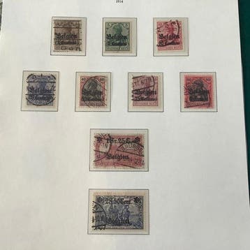 Empire allemand - Occupation de la Belgique (1914-1918)