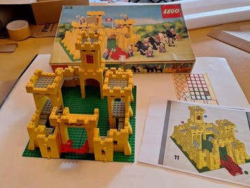 Lego Set - 375 - Castle - Yellow Castle 375, Nieuw