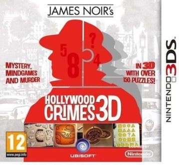 James Noirs Hollywood Crimes 3D (3DS Games), Games en Spelcomputers, Ophalen of Verzenden, Zo goed als nieuw
