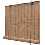 vidaXL Rolgordijn 80x160 cm bamboe bruin, Huis en Inrichting, Verzenden, Nieuw