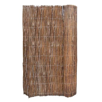 vidaXL Scherm 5x1 m wilgenhout, Verzenden, Nieuw