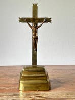 Crucifix - Cuivre - 1850-1900 - Crucifix debout - 37 cm