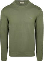 Gant Pullover Groen maat Maat 52/54 (L) Heren, Kleding | Heren, Maat 52/54 (L), Verzenden, GANT, Nieuw