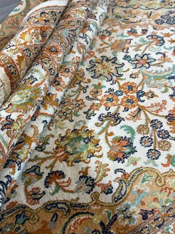 Keshan - Vloerkleed - 222 cm - 145 cm - Zijde op zijde, Nieuw