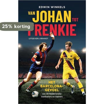 Van Johan tot Frenkie 9789493095274 Edwin Winkels, Verzenden, Gelezen, Edwin Winkels