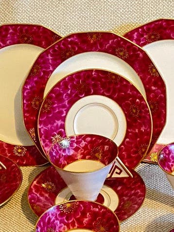 Union Porcelainière / Limoges Unique - Service à café (15) -, Antiek en Kunst