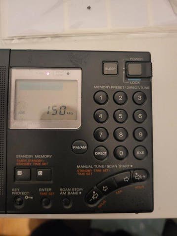 Sony - ICF-SW7600G Portable Microprocessor-Controlled Radio, Audio, Tv en Foto, Nieuw