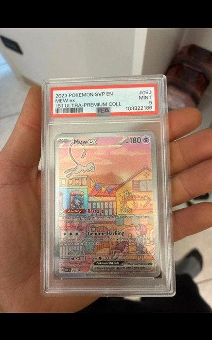 Pokémon - 1 Graded card - Mew 053 Full art, Foil - PSA 9 -, Hobby & Loisirs créatifs, Jeux de cartes à collectionner | Pokémon