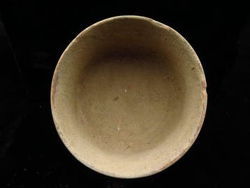 Indus Vallei Terracotta Versierde kom (1x) - 10.5 cm (Zonder
