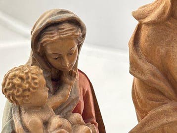 Beeldje - Madonna’s (5) - Hout