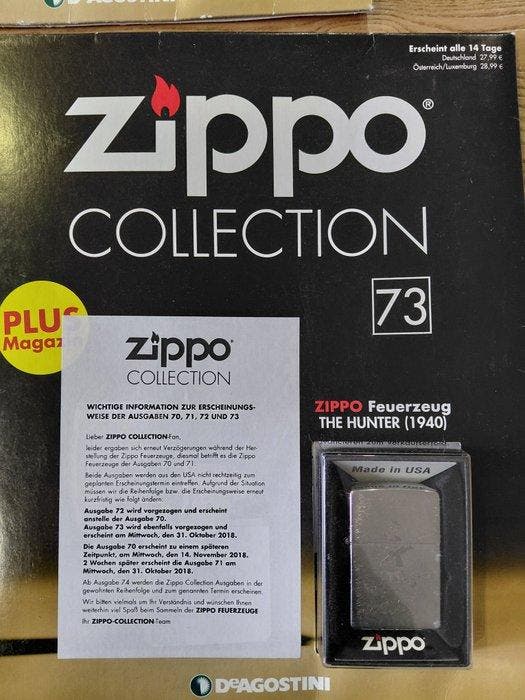 Zippo - Aansteker - Staal - (6), Collections, Articles de fumeurs, Briquets & Boîtes d'allumettes
