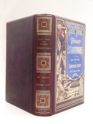 Jules Verne - Les enfants du Capitaine Grant [rare bannière