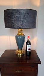 kullmann - Vaas gemonteerde lamp - Metaal - Zonder kap