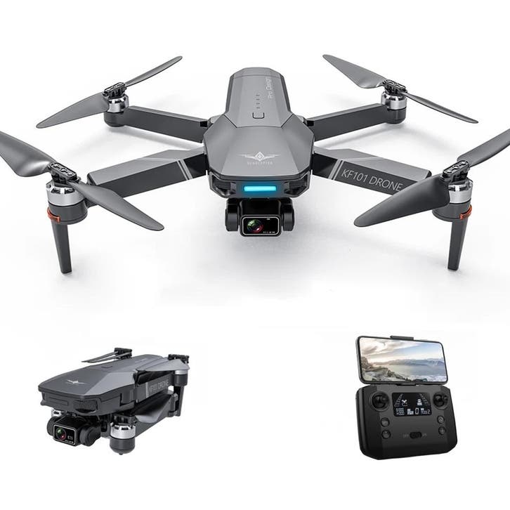 LUXWALLET DarkScout Drone – 4K Camera – 3-Axis Gimbal – 5G, Audio, Tv en Foto, Drones, Nieuw, Verzenden