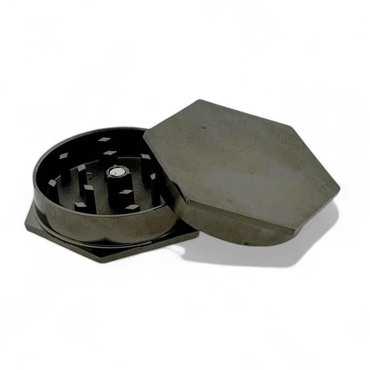 Hexagon Kruidengrinder  Black Gun, Collections, Articles de fumeurs, Briquets & Boîtes d'allumettes, Envoi