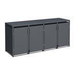 Container berging staal Holten voetpedaal 4 containers, Verzenden, Nieuw