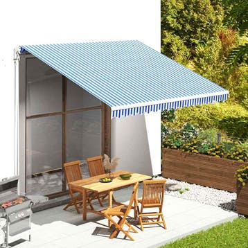 vidaXL Vervangingsdoek voor luifel 400x350 cm polyester, Verzenden