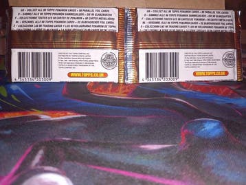 Topps - 2 Booster pack - Pokémon - Pokémon 7 trading cards