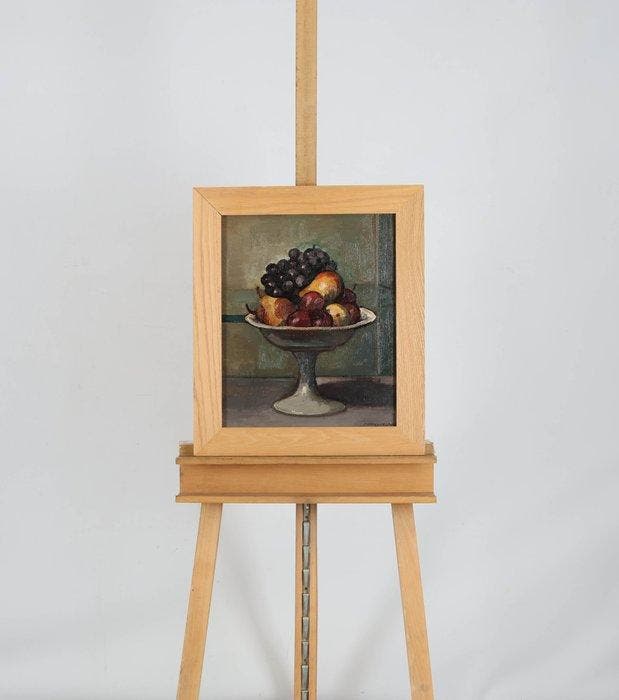 Matthieu Wiegman (1886-1971) - Stilleven van fruitschaal, Antiquités & Art, Art | Peinture | Classique